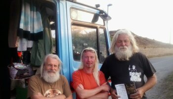 Patrik Linhart s androšema... Foto: Archiv autora